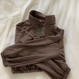 Light Brown Cropped Jacket (Size XS)